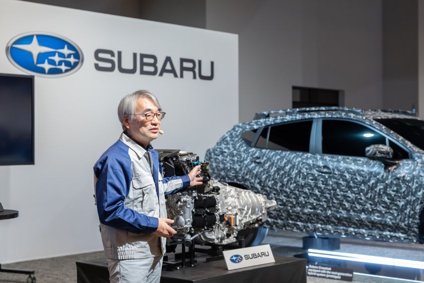 Subaru Corp. Senior Managing Executive Officer and Director Tetsuo Fujinuki