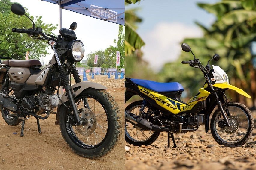 Dual-sport motorcycle duel: Yamaha PG-1 vs. Suzuki Raider J Crossover