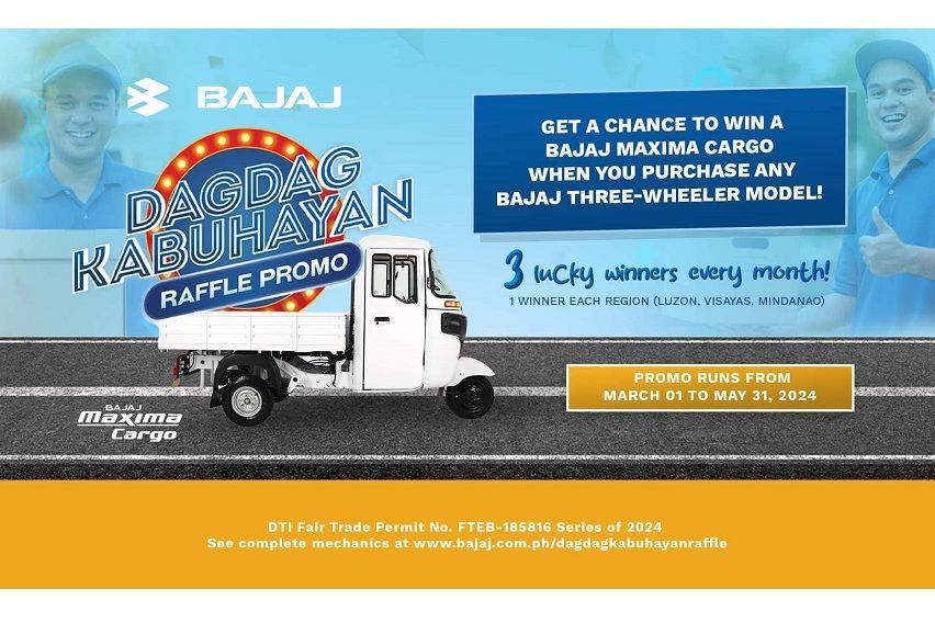 Bajaj customers win Maxima Cargo in latest raffle promo