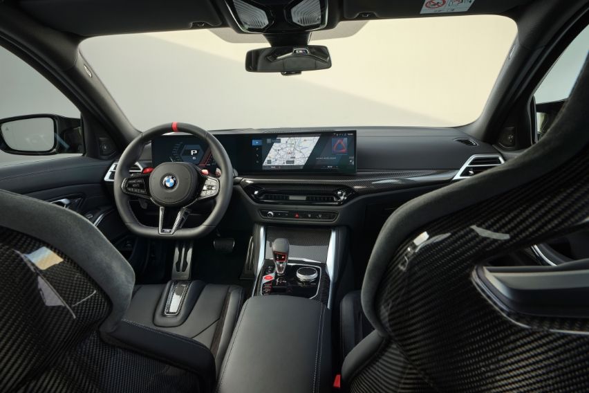 BMW M3 Competition XDrive Sedan interior