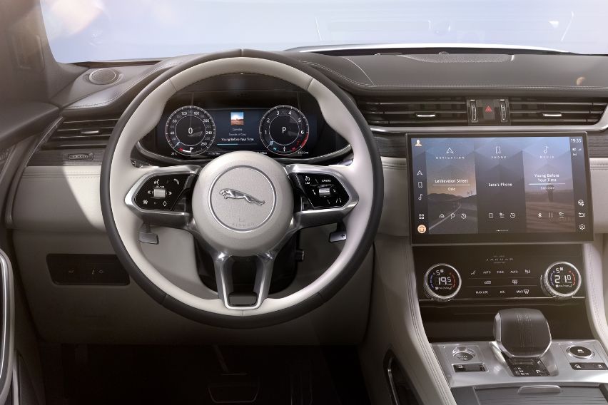 Jaguar F-Pace 90th Anniversary Edition interior