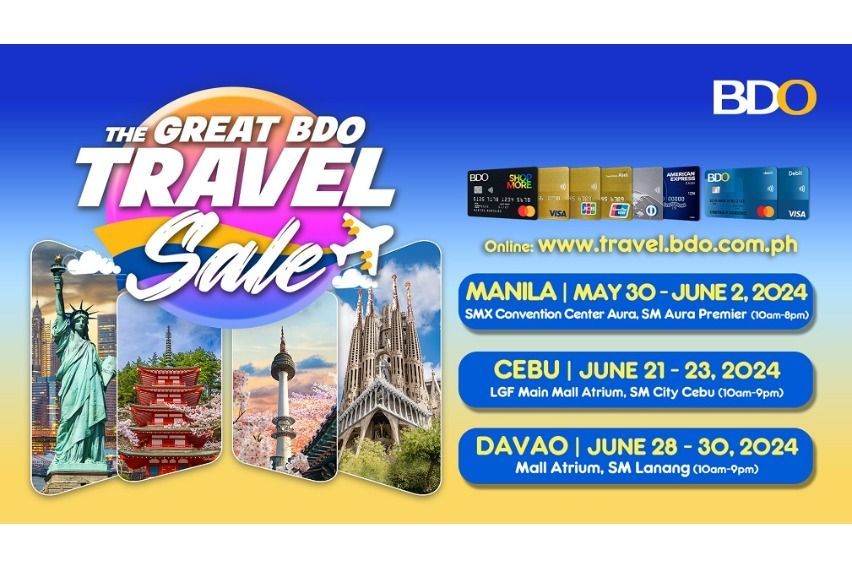 BDO holds 'Great Travel Sale'