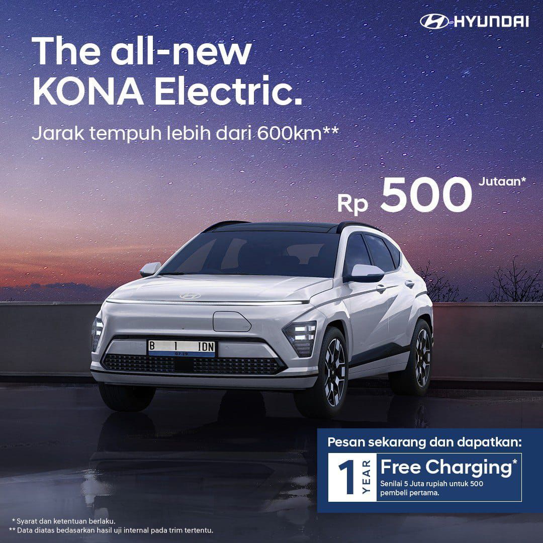 Pre-booking All-New KONA Electric