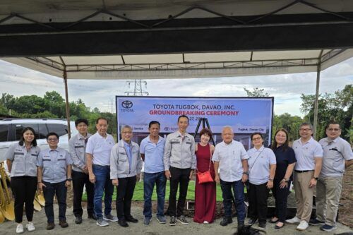 Toyota breaks ground for new dealership in Davao City