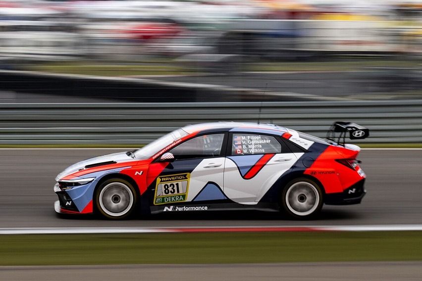 Elantra N TCR at 2024 Nurburgring 24 Hours