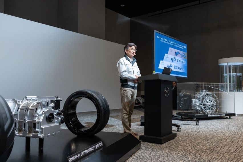 Mazda Director, Senior Managing Executive Officer and CTO Ichiro Hirose.