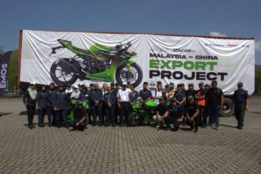 Made-in-Malaysia Kawasaki ZX-6R now being exported to China