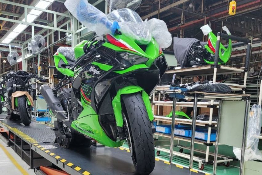 Made-in-Malaysia Kawasaki ZX-6R now being exported to China