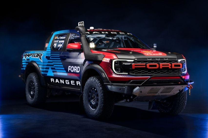 'Modded' Ford Ranger Raptor to take part in 2024 Tatts Finke Desert Race in Australia