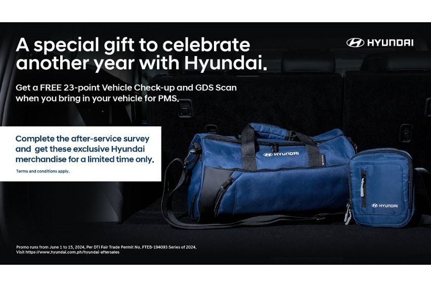 Hyundai Motor PH launches aftersales program to stir 2nd anniversary celebrations