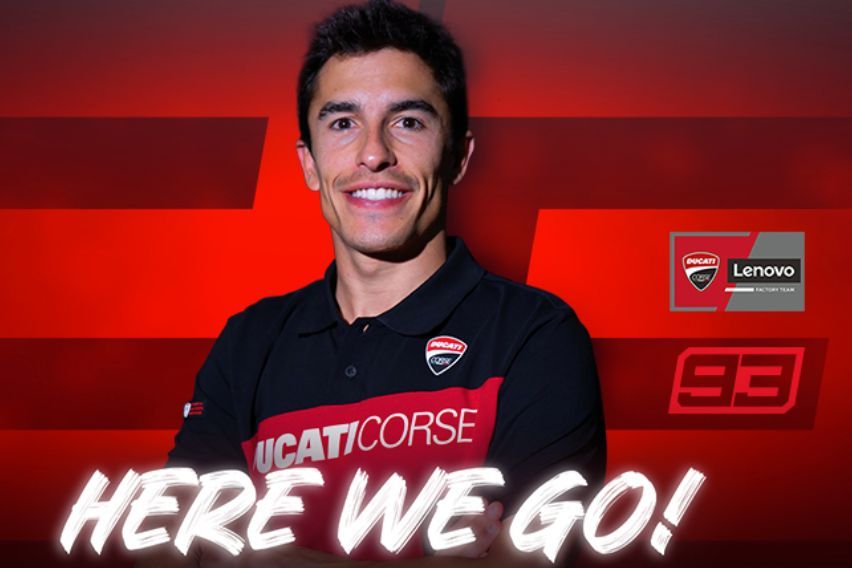 Marc Marquez Ducati Lenovo