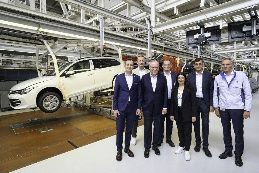 Volkswagen Wolfsburg facility celebrates 50 years of Golf production