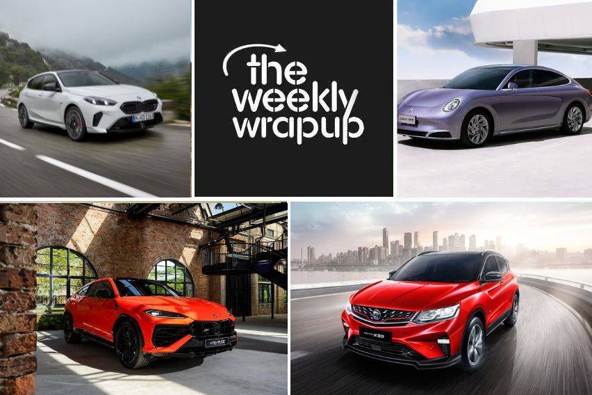 Weekly wrap-up: 2024 Proton X50 RC, Lamborghini Urus SE, BMW X3 Final Edition launched, new EV road tax structure, and more