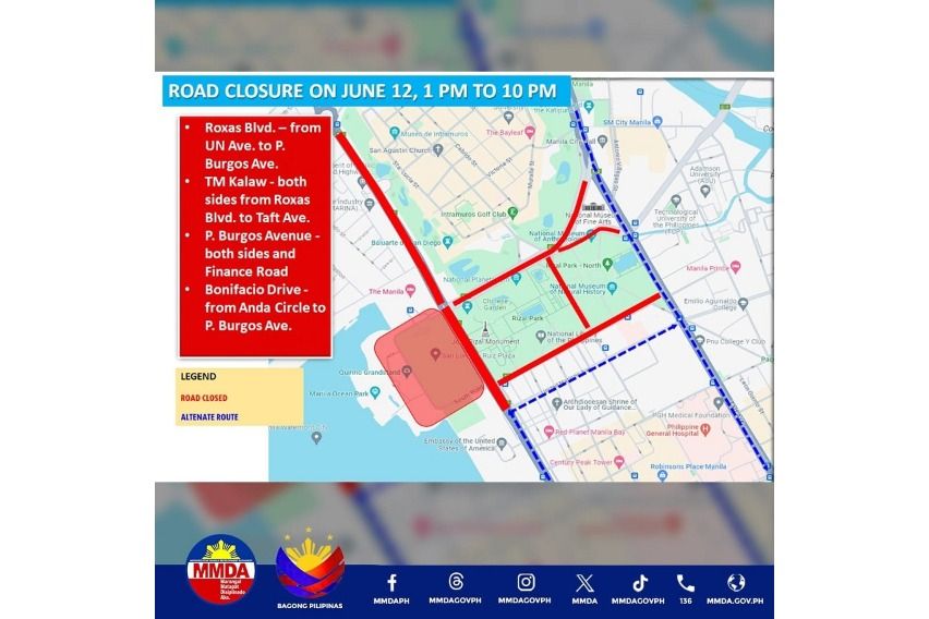 MMDA Jun 12 2024 rerouting in Manila-5 (1)