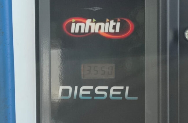 Diesel prices June 2024