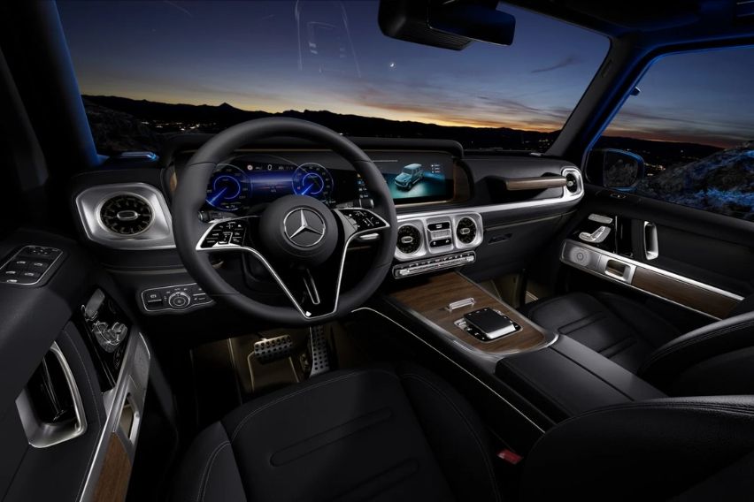 Mercedes-Benz G-Class G580 EV interior