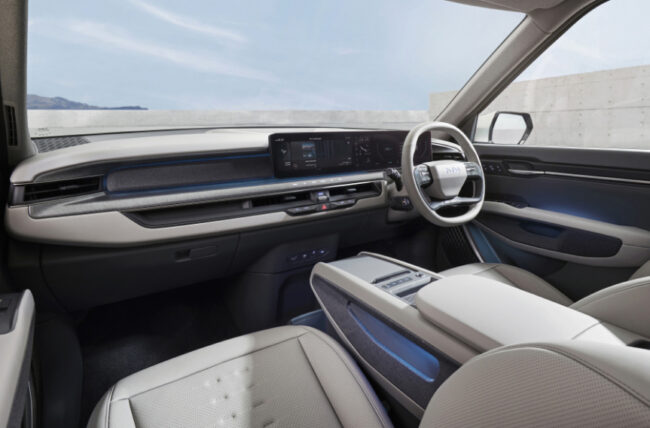 KIA EV9 interior