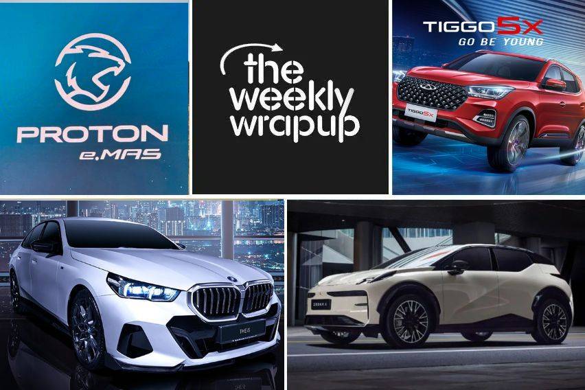 Weekly wrap-up: Proton e.MAS EV brand, BMW i5 Limited Edition launched, Zeekr EVs arrival confirmed, and more