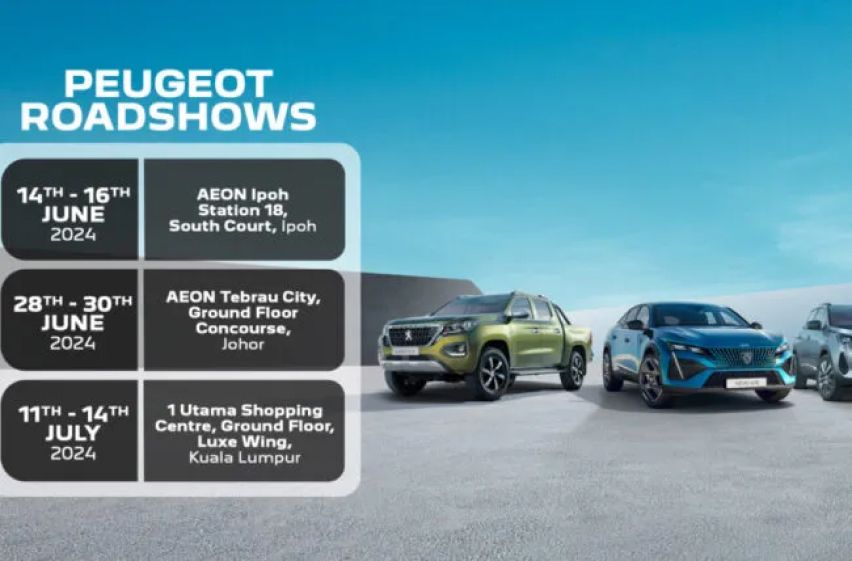 Peugeot 408 roadshow