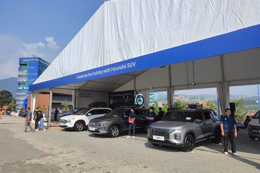 Hyundai di Taman Budaya Sentul