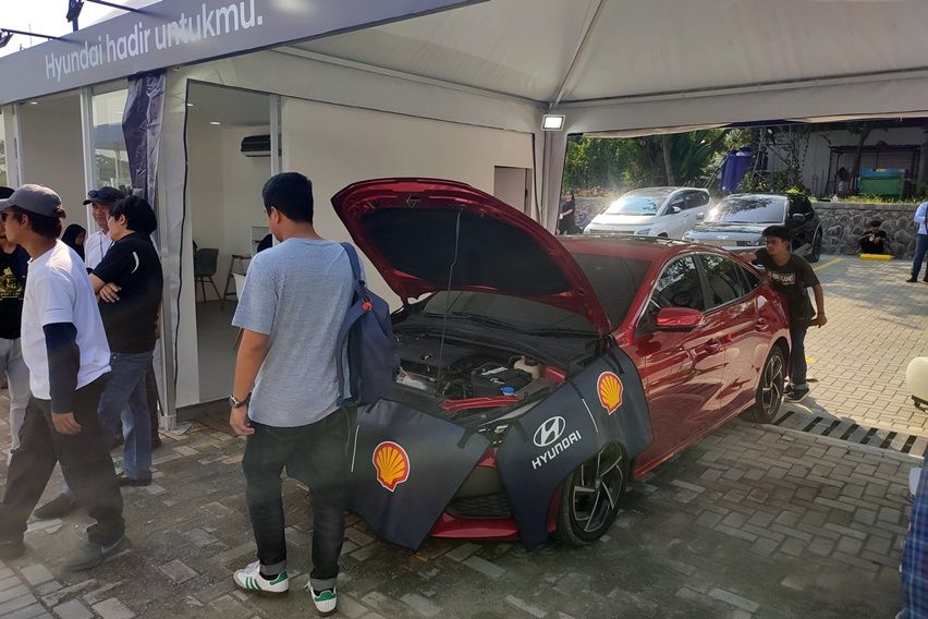 Hyundai di Taman Budaya Sentul