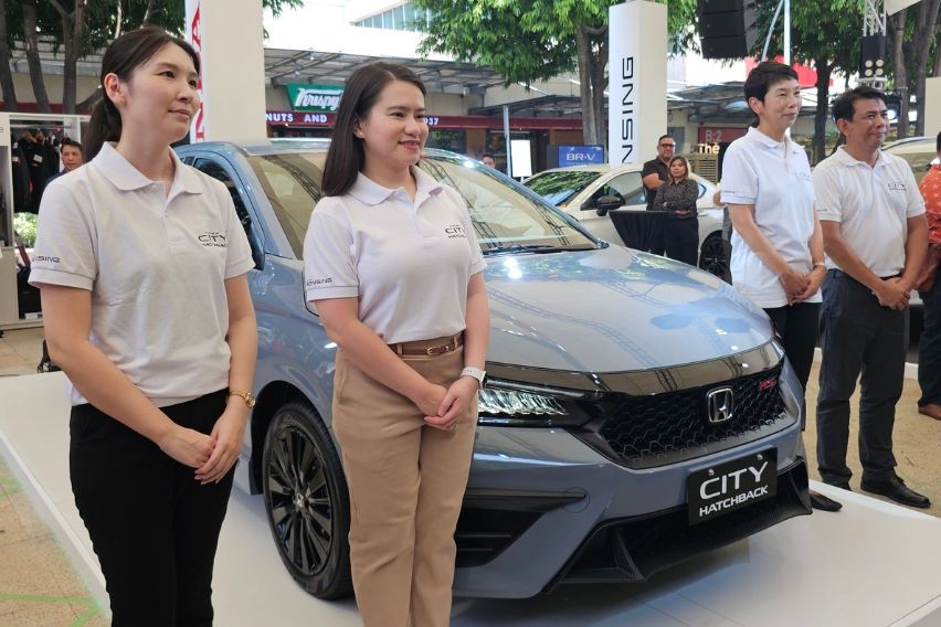 Honda City Hatchback with HCPI executives