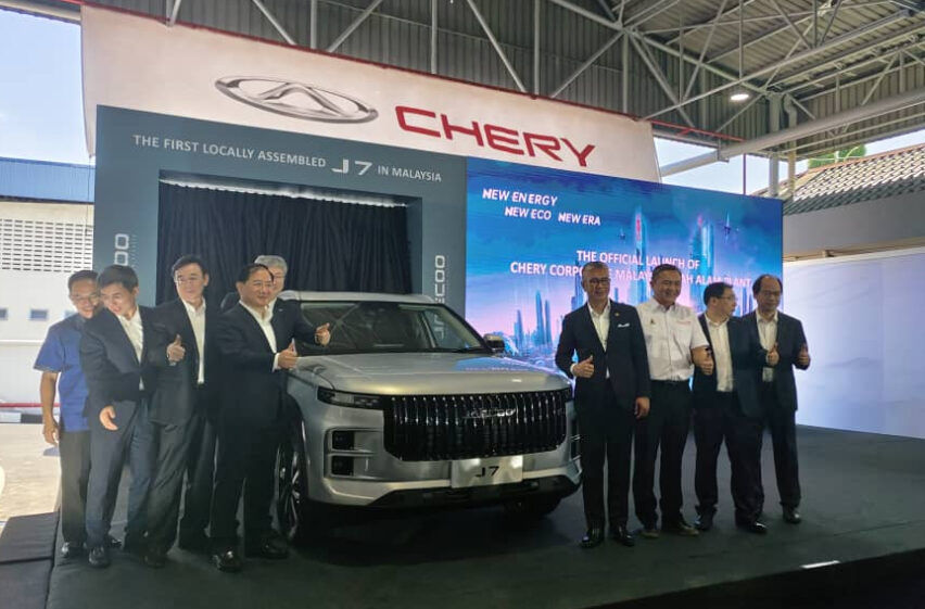 First Malaysian-Assembled JAECOO J7 rolls out from Chery's new Shah Alam assembly plant - The first JAECOO facility in the ASEAN region