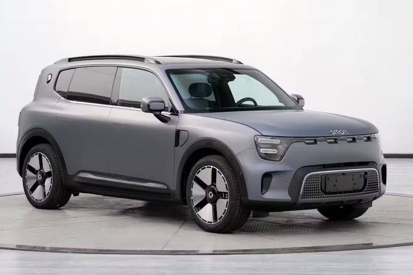 Smart #5 electric SUV leaked in China; debut later this year