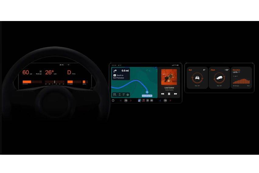 Next-gen Apple Carplay to encompass gauge customization, dynamic content