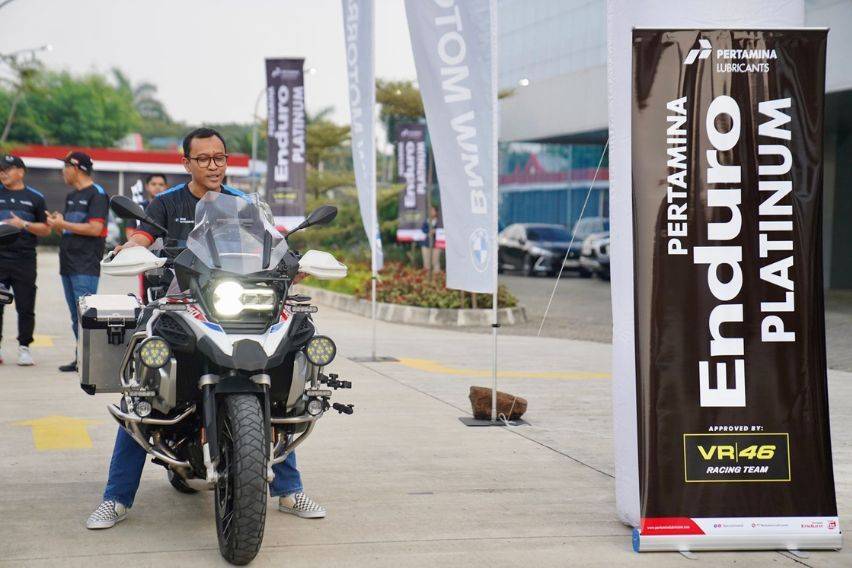 Pelumas Pertamina Enduro Uji Ketangguhan Bersama Motor BMW