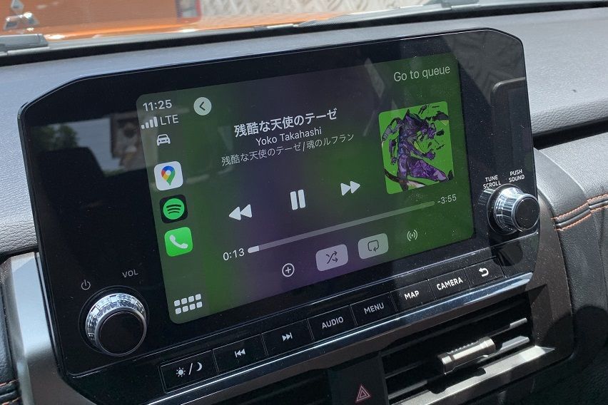 Mitsubishi Triton Display