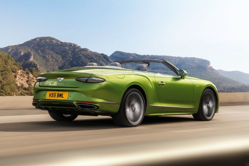 Bentley Continental GTC Speed rear