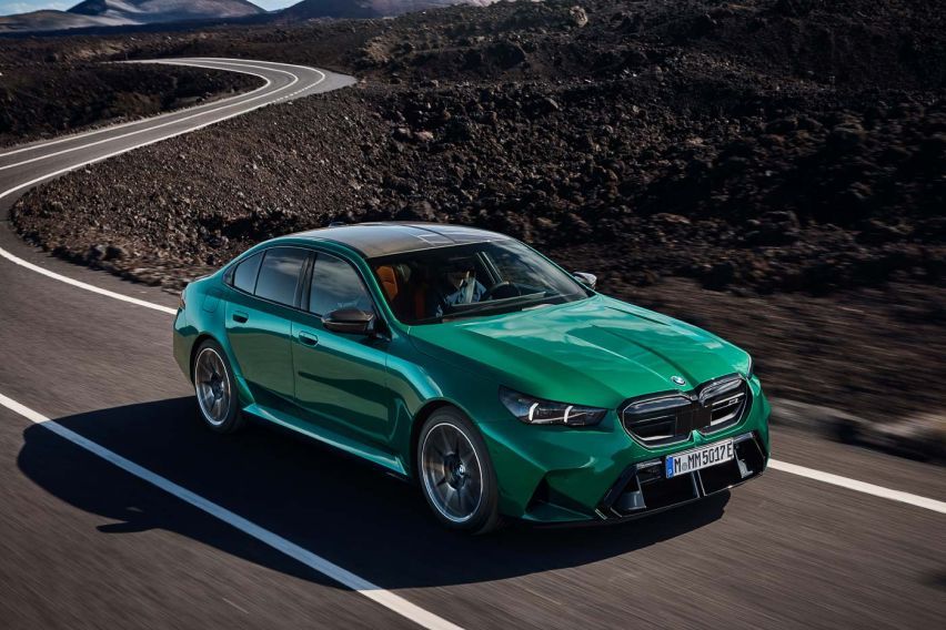 All-new 2025 BMW M5 sports sedan revealed with a plug-in hybrid setup