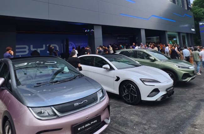 BYD Malaysia vehicles