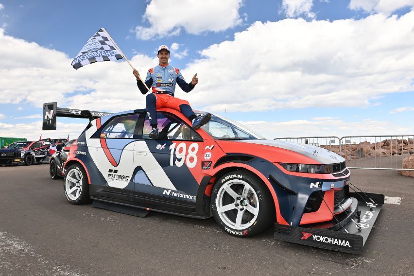 Dani Sordo with Ioniq 5 N TA
