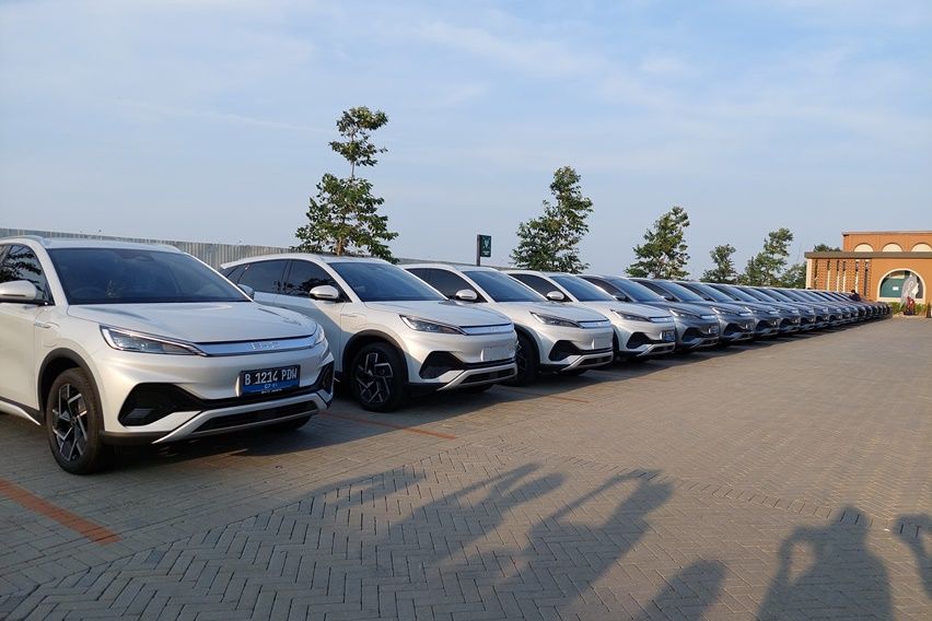 BYD handover ceremony