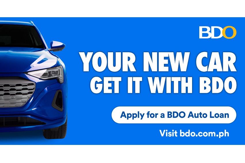Get the car that you want with BDO Auto Loan