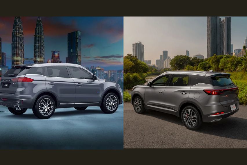 Proton X70 vs Chery Tiggo 7 Pro