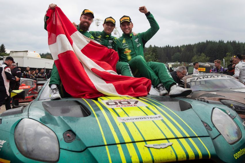 Aston Martin GT3 at Spa