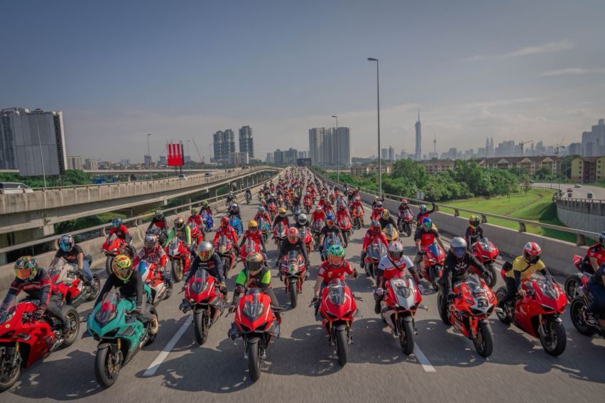 Ducati Malaysia sets new record with the Panigale Kingdom Mega Gathering