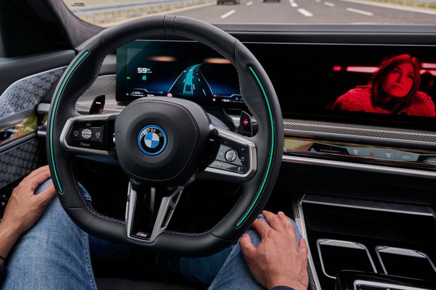 BMW 7 Series autonomous driving