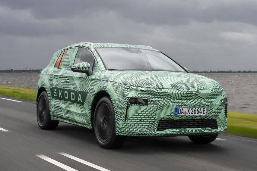 2025 Skoda Elroq รถยนต์ไฟฟ้า SUV แบบคล้ายของจริง