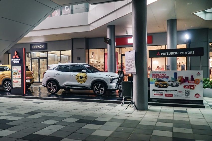 Mitsubishi XForce di The Grand Outlet Karawang