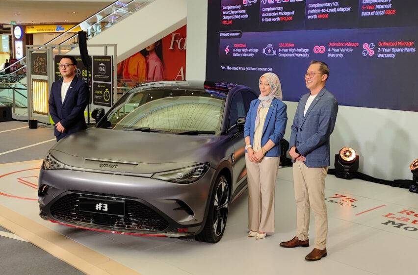 2024 smart#3 launched in Malaysia - From RM175k, up to 455km range and 428PS/543Nm