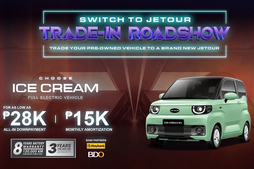 Jetour Ice Cream EV promo