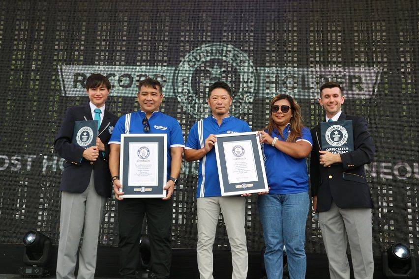 Yamaha Motor PH breaks 2 GWR 