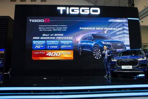 Chery Tiggo 8 Ditawarkan dengan Harga Rp400 Juta