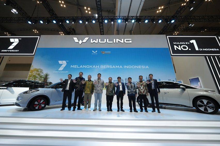 GIIAS 2024: Rayakan Ulang Tahun ke-7, Wuling Sajikan Banyak Promo