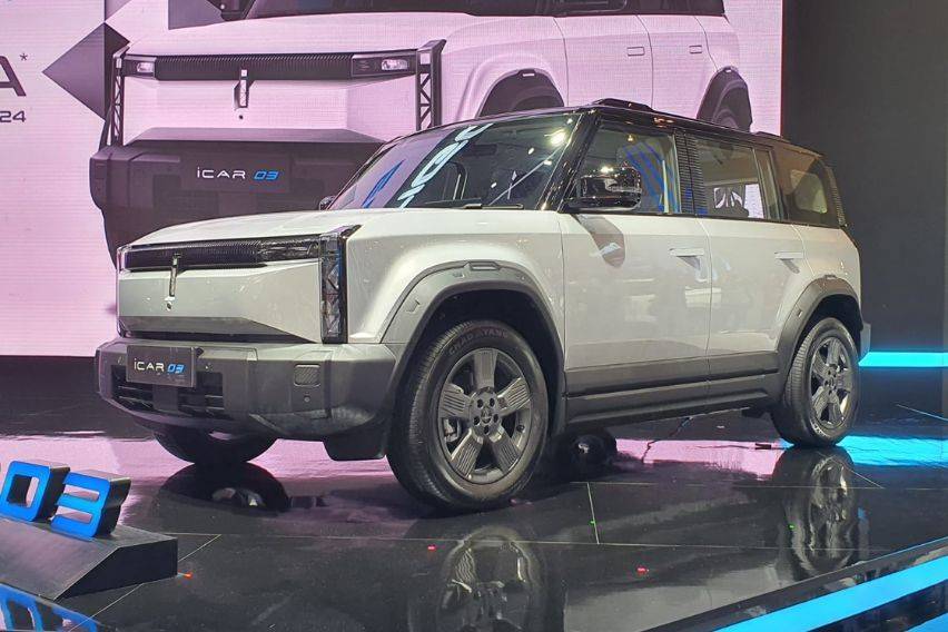 Chery Buka Selubung iCAR 03, Offroader Listrik Pertama di Indonesia