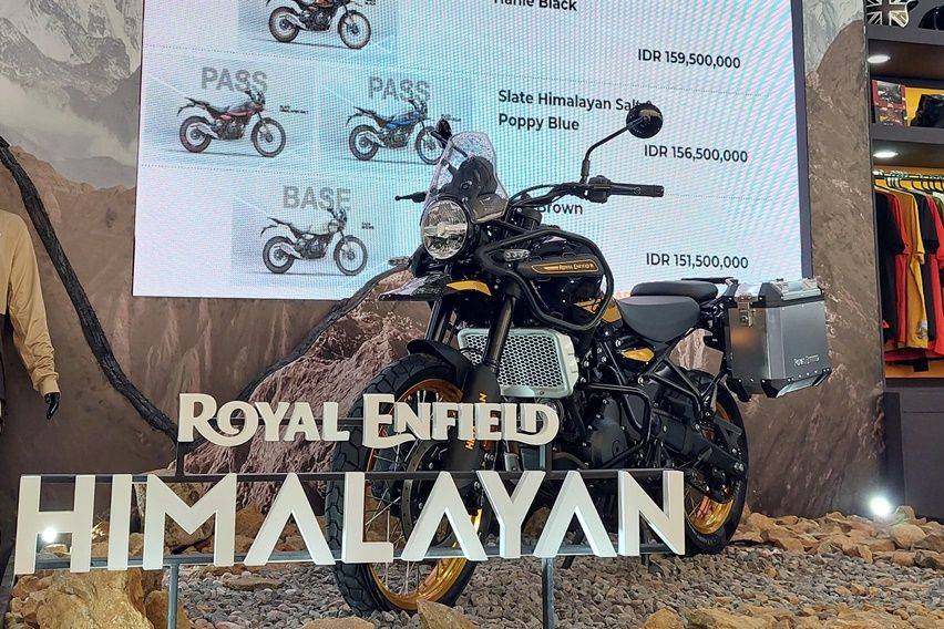 Diluncurkan di GIIAS 2024, Intip Spesifikasi Royal Enfield Himalayan 450